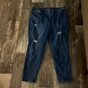 Plus size jeans